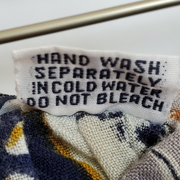 Vintage Boho Turn Around drawstring skirt - Picture 4 of 6